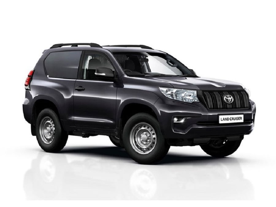 Toyota introduced the commercial version of the Land Cruiser Prado