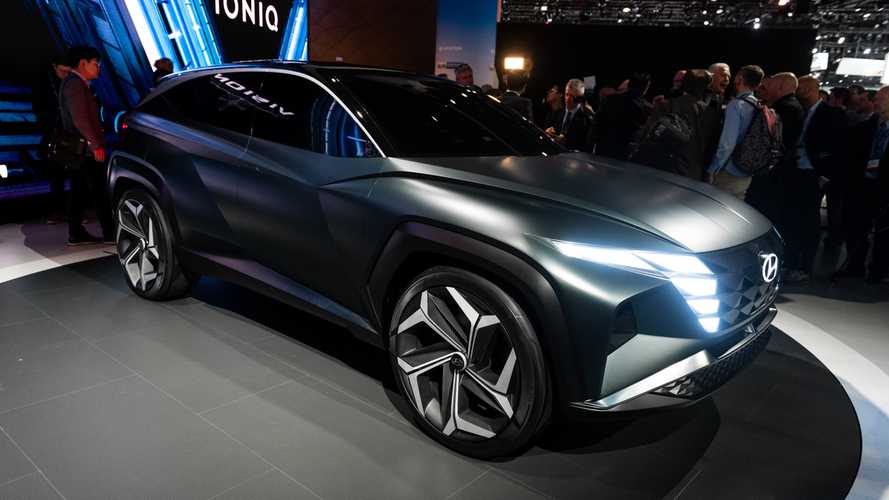 Hyundai stellte einen Prototyp des Tucson-Modells der neuen Generation vor