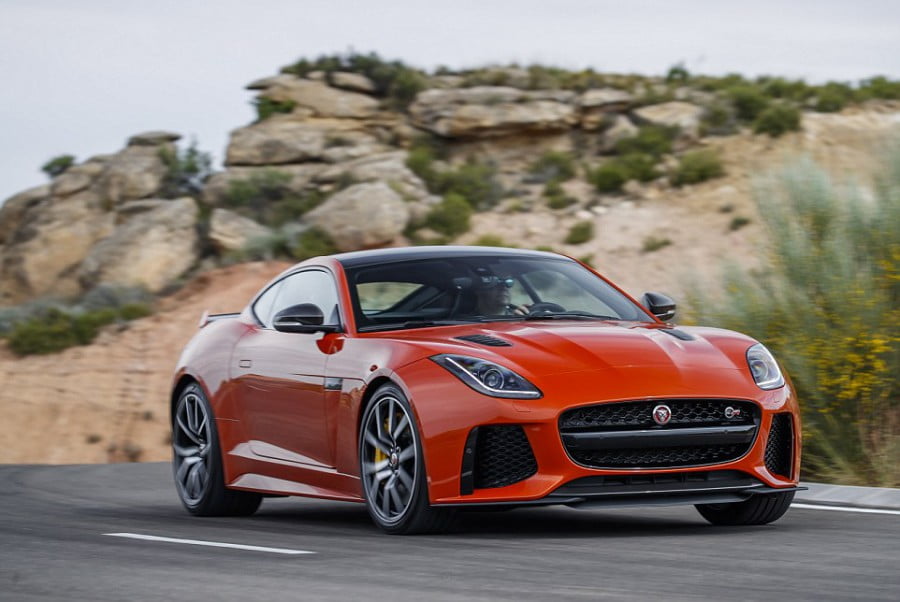 The official premiere of the new Jaguar F-Type