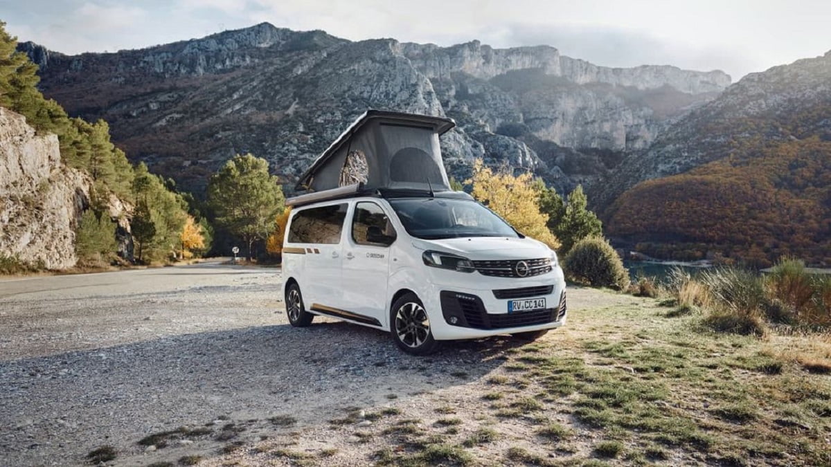 Opel for camping or ZafiraLife minivan-based transformation